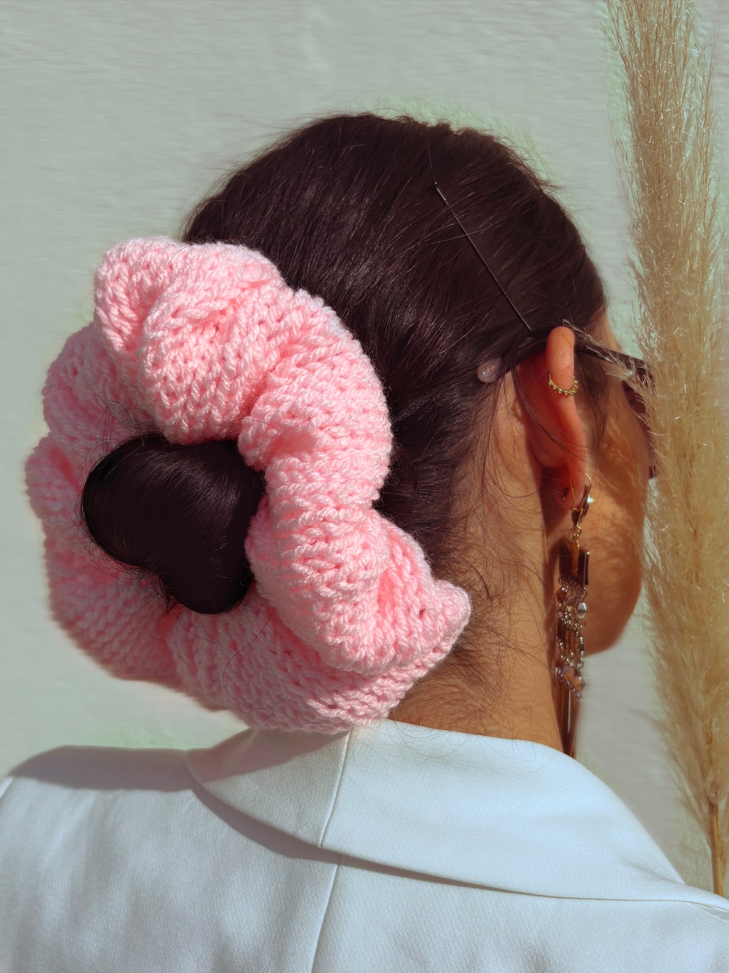 Chouchou ROSE BÉBÉ oversize