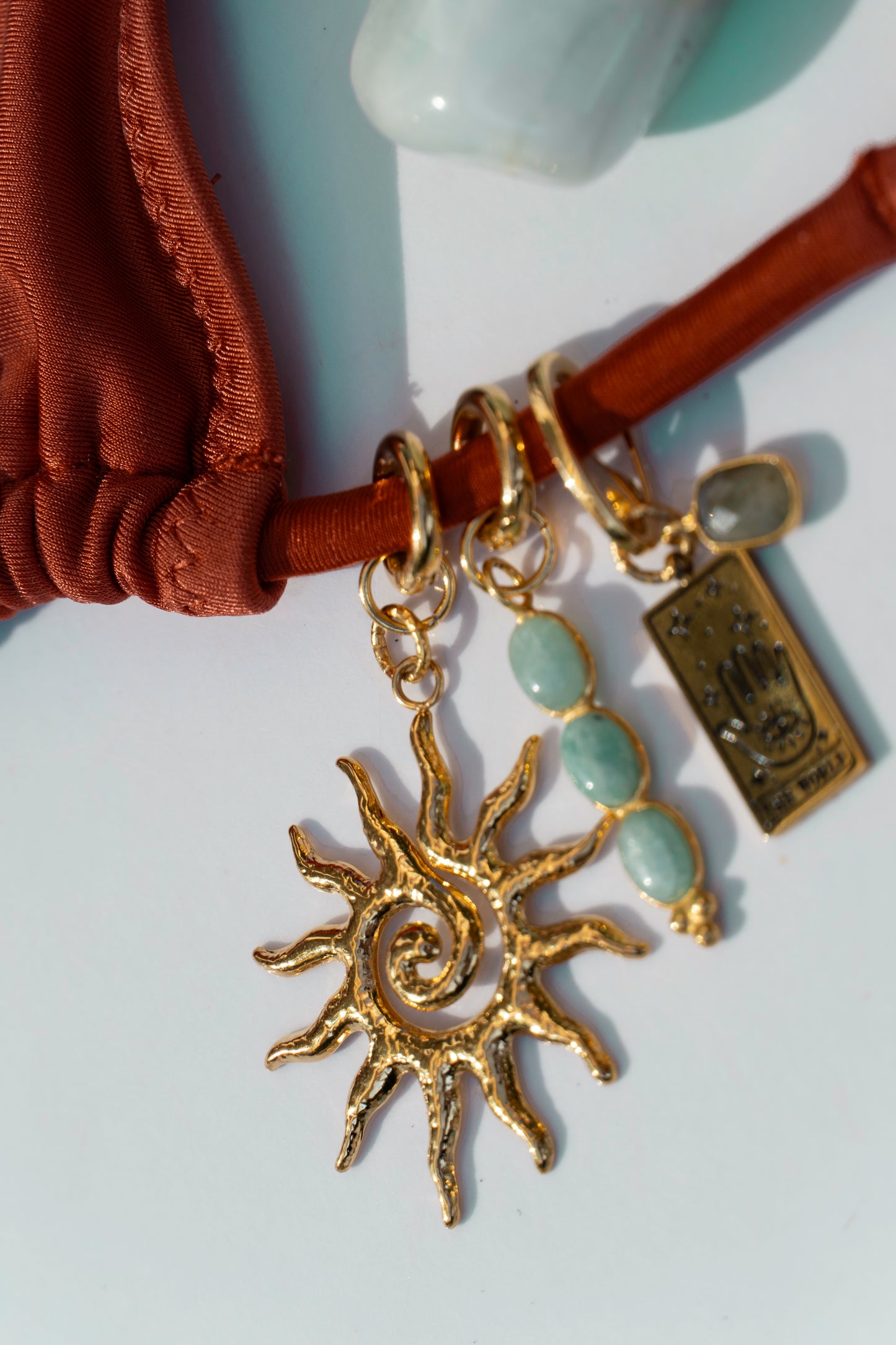 Bijoux maillot AMAZONITE