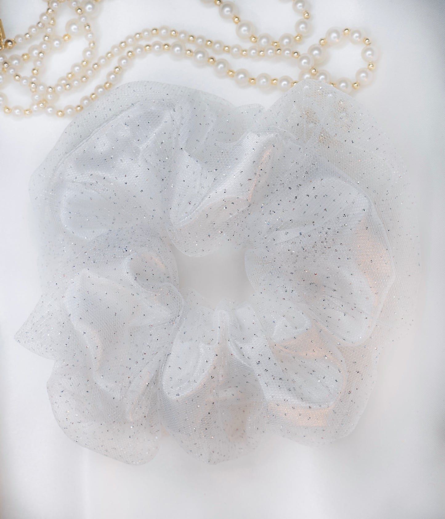 Chouchou PAILLETTES ROSE