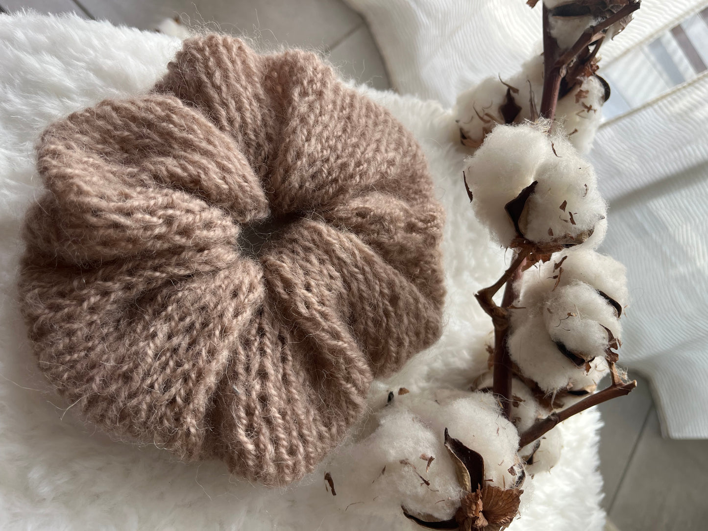 Chouchou MOKA mohair oversize