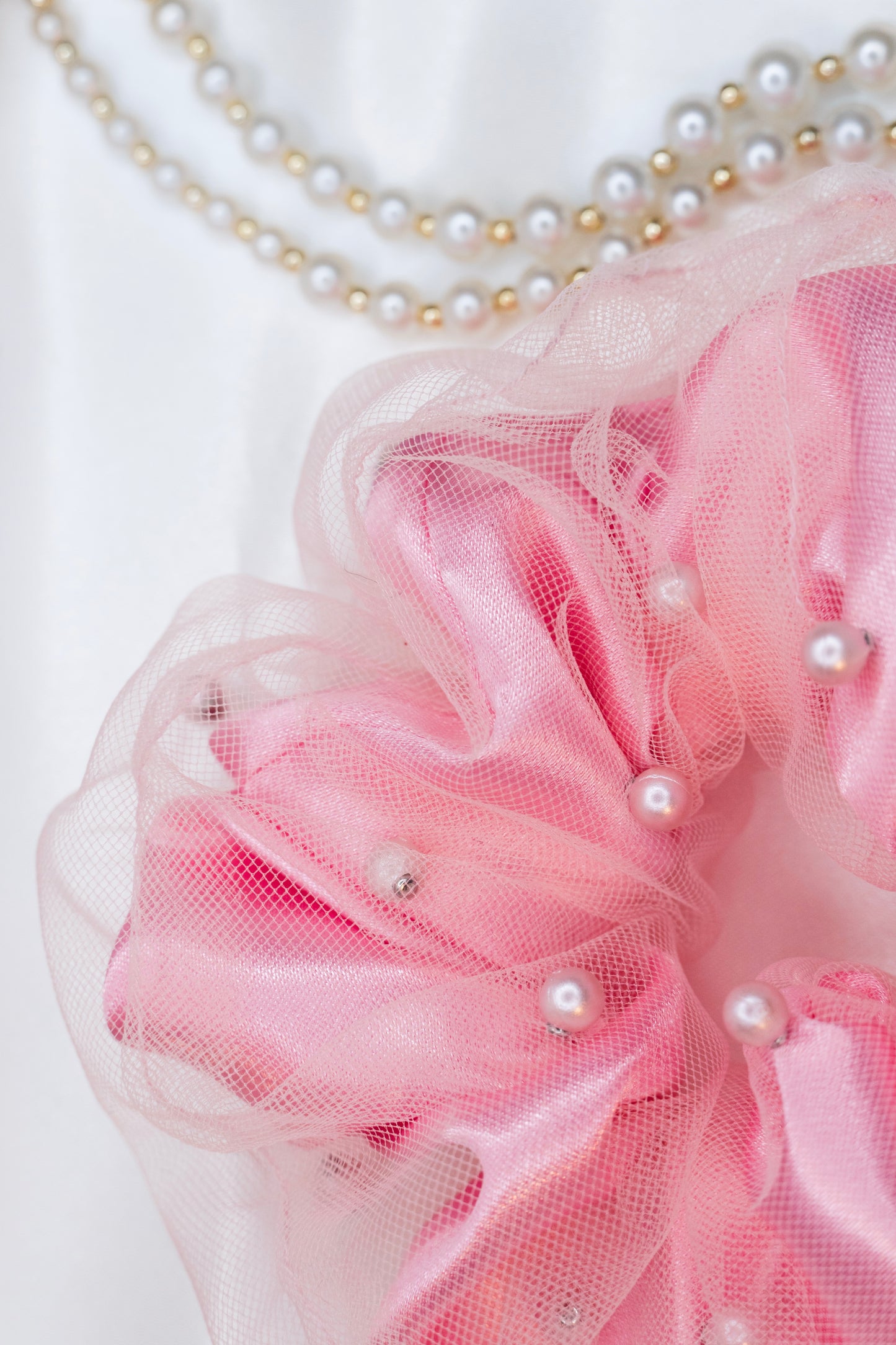 Chouchou PERLES ROSES