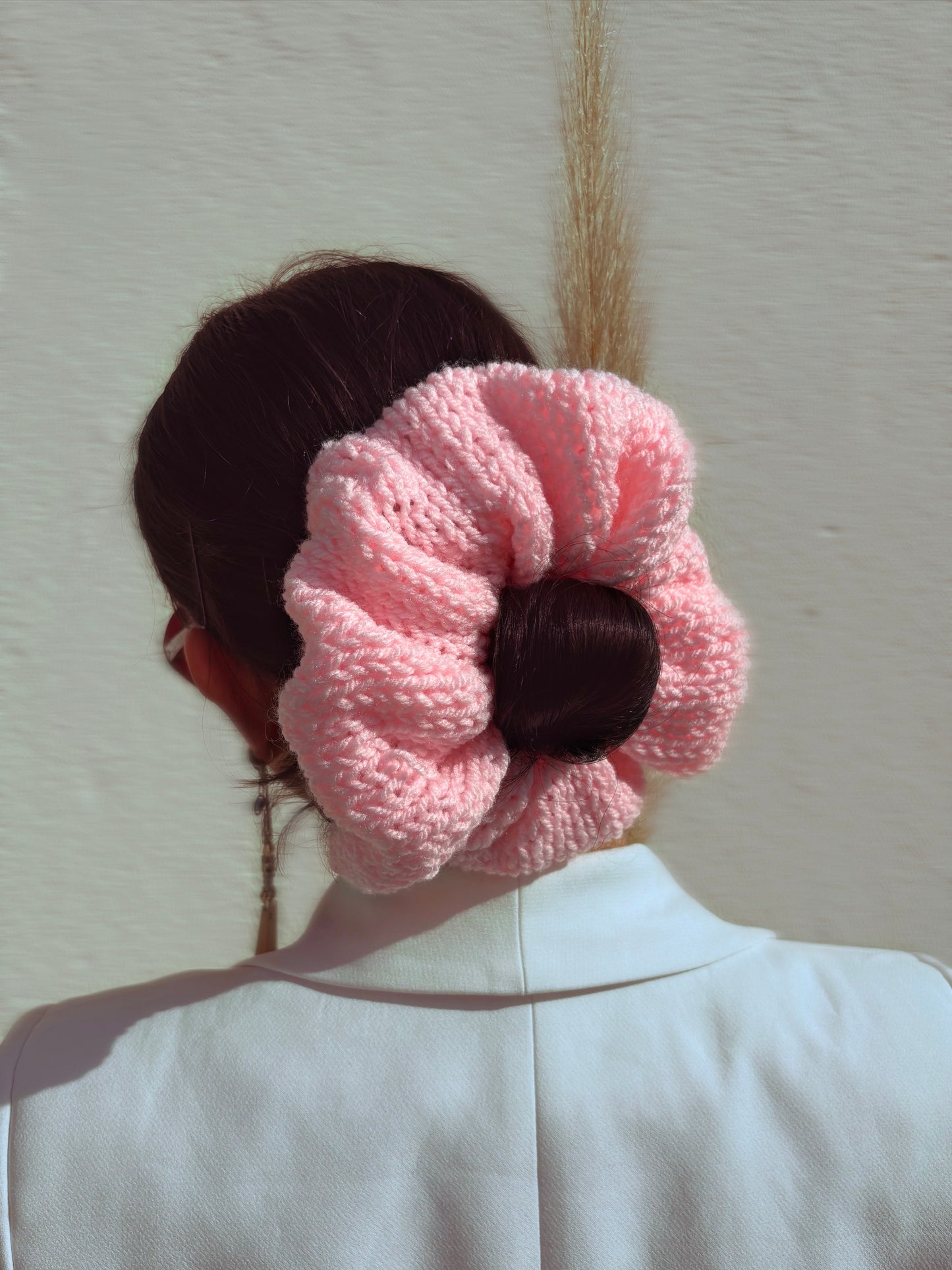 Chouchou ROSE BÉBÉ oversize