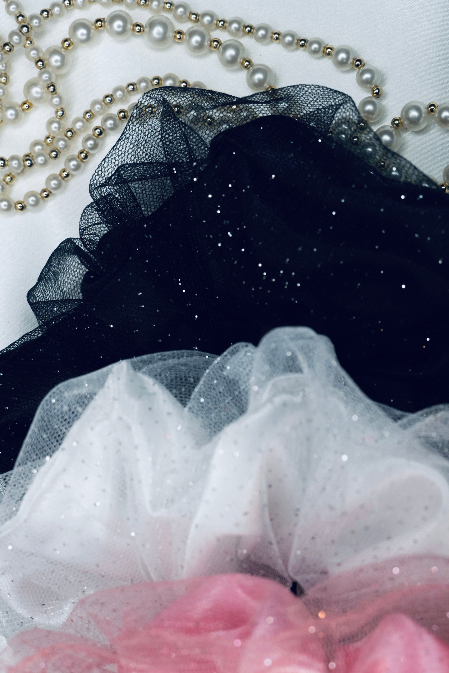Chouchou PAILLETTES NOIR