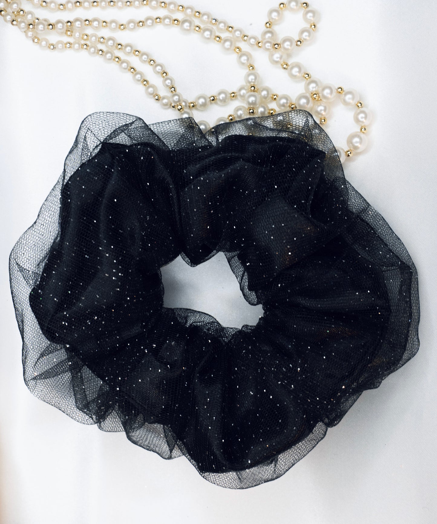 Chouchou PAILLETTES NOIR