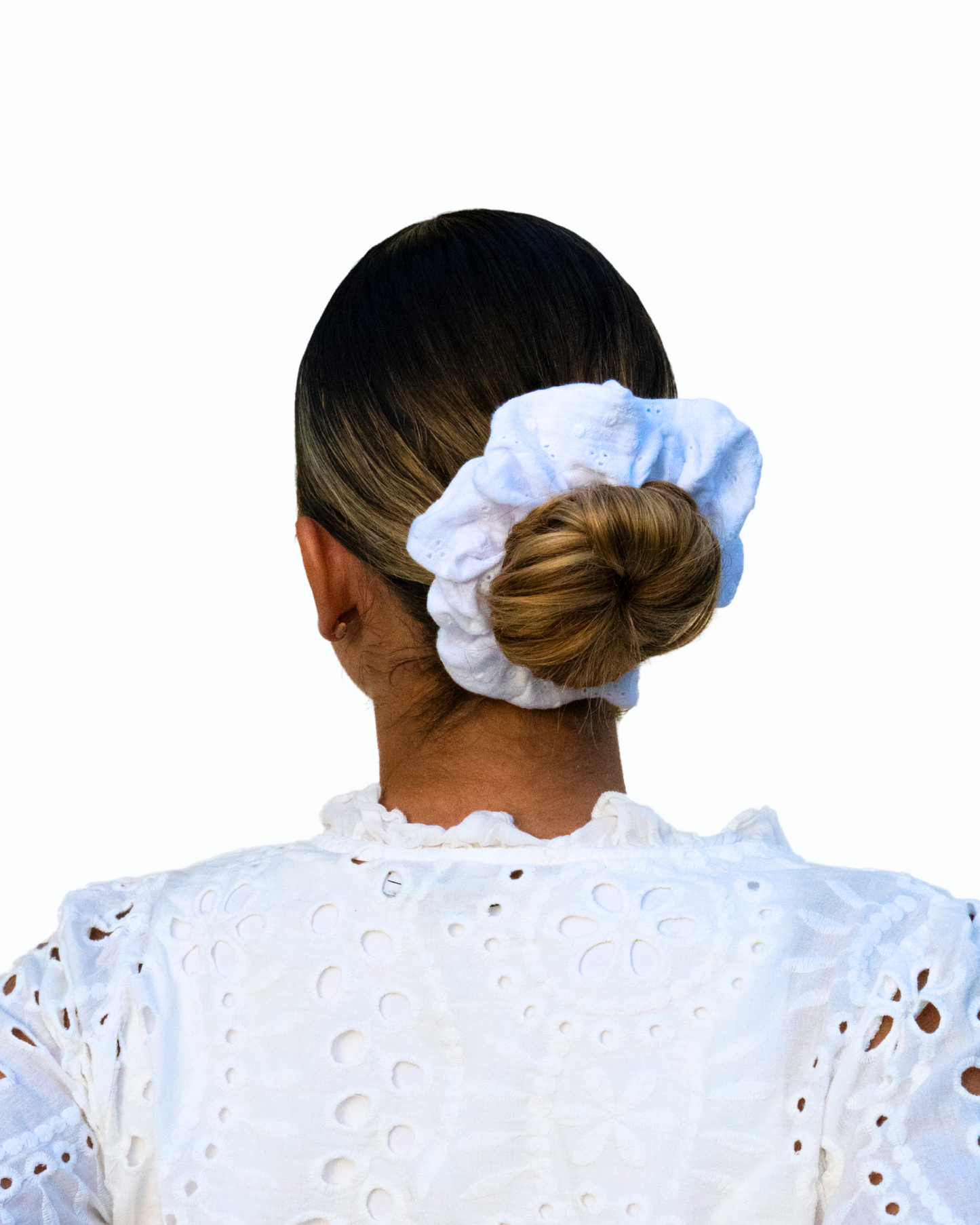 Chouchou BLANC DENTELLE