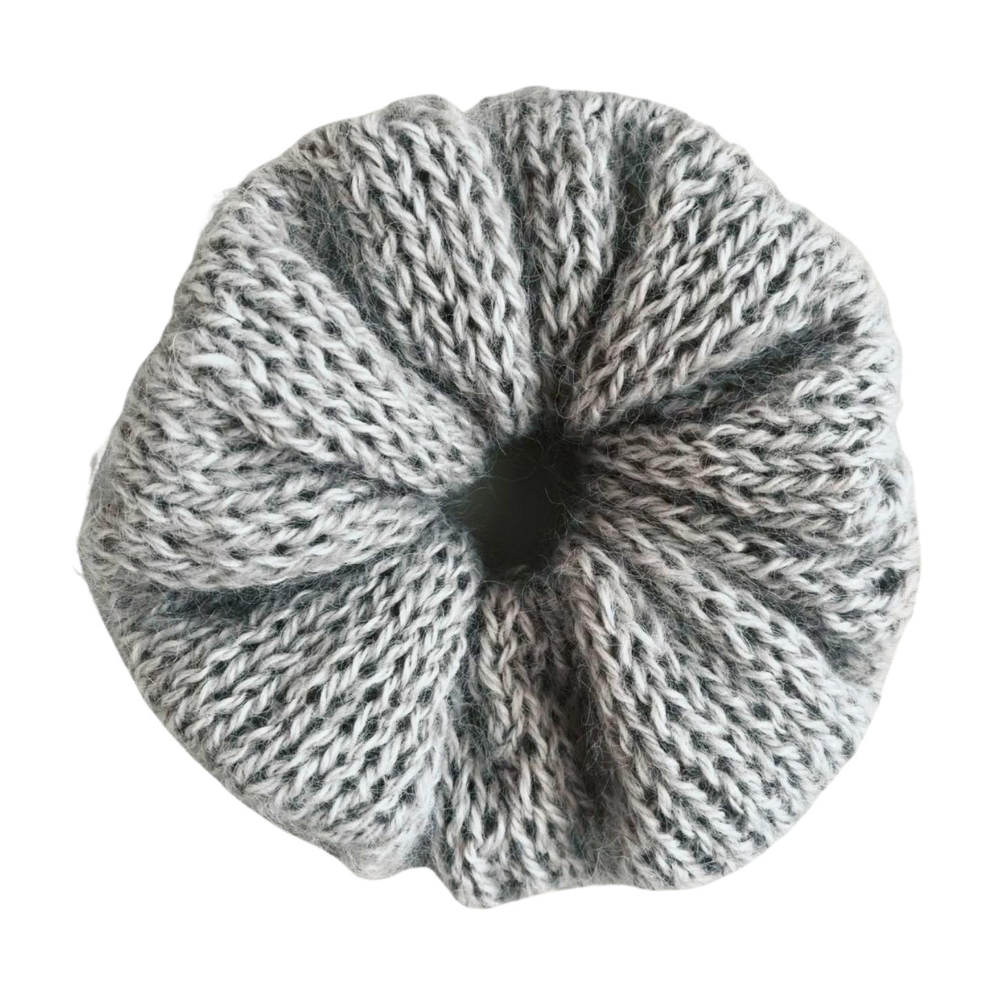 Chouchou GRIS PLUME mohair oversize