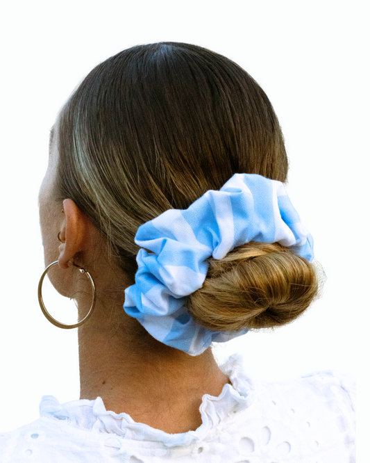 Chouchou BLEU RAYURES