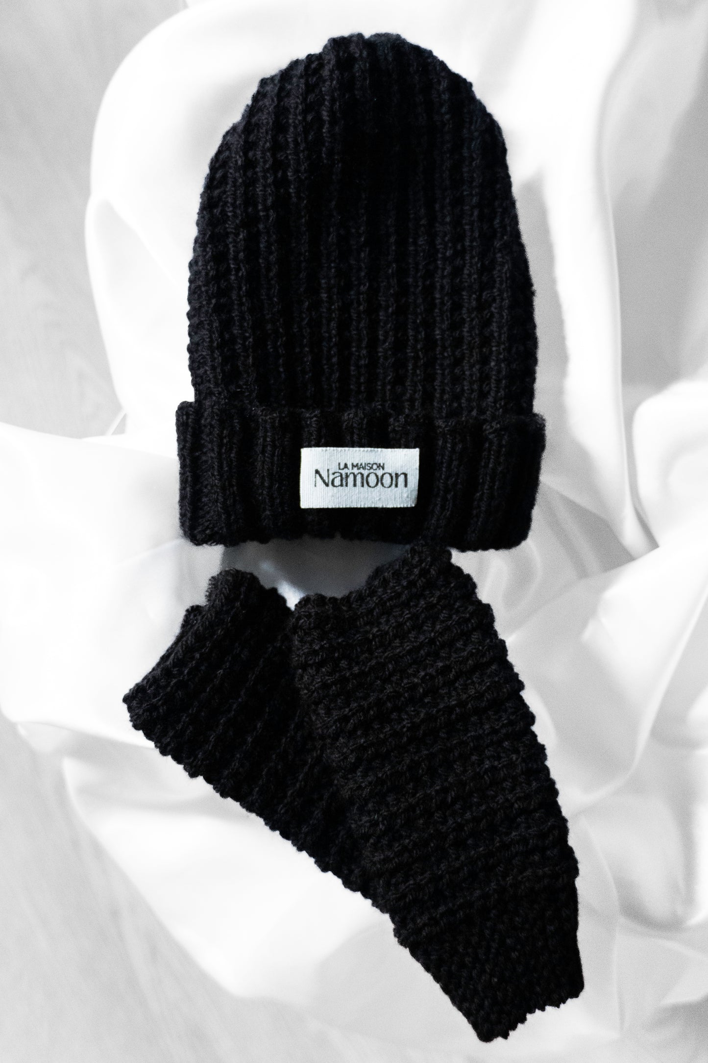Bonnet + Mitaines ÉBÈNE