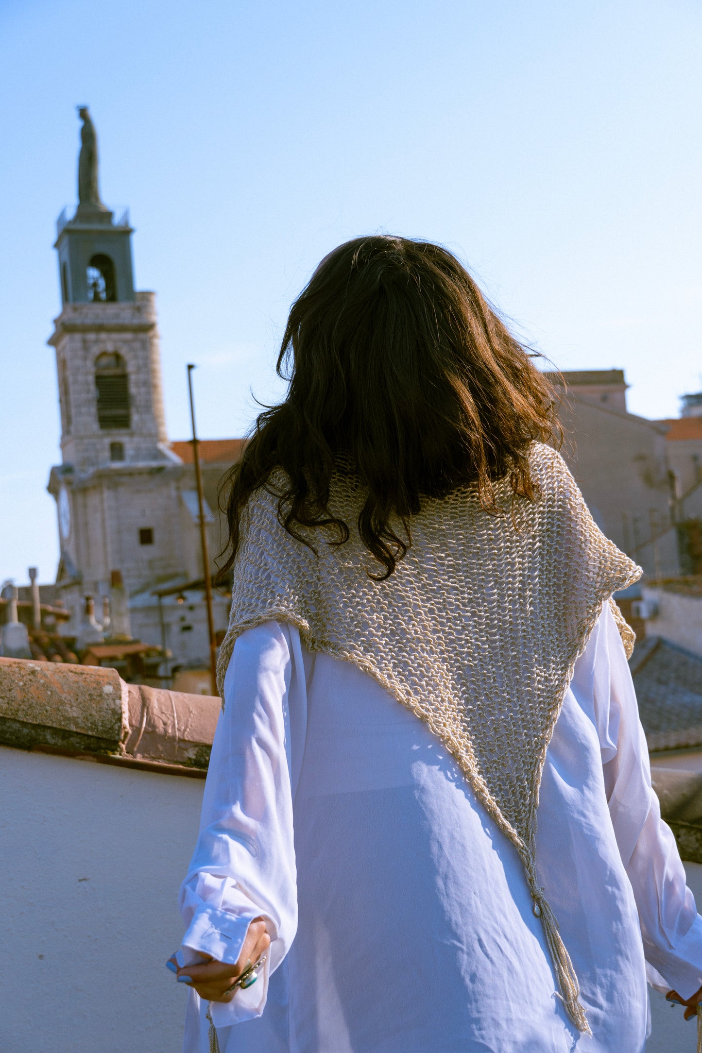 Châle DOLCE en tricot